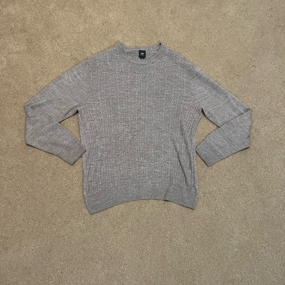Dockers size L brown and white sweater